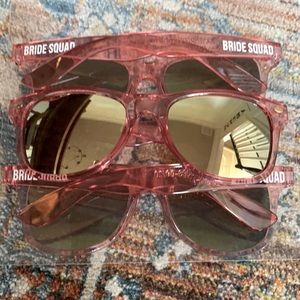 Bride Squad Sunglasses set of 3
